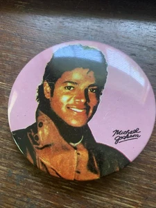 Michael Jackson 3 pollici pinback pulsante musica - Foto 1 di 4