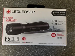 Ledlenser P5 Core 150 lm Taschenlampe - Schwarz (502599) - Bild 1 von 4
