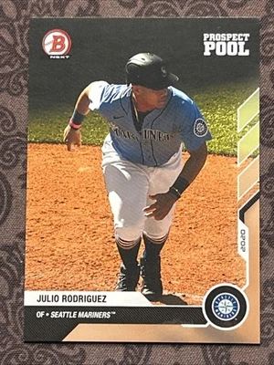 2020-21 Bowman Next Topps Now Prospect Pool - Julio Rodriguez #PP-22 /1292 (RC) - Image 1 of 2