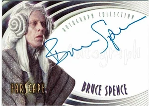 Farscape Season 4 Autograph Card A30 Bruce Spence as Prefect Falaak Auto - Picture 1 of 3