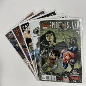 Spider-Island 1 2 3 4 5 lote casi nuevo Marvel 2015 - Imagen 1 de 1