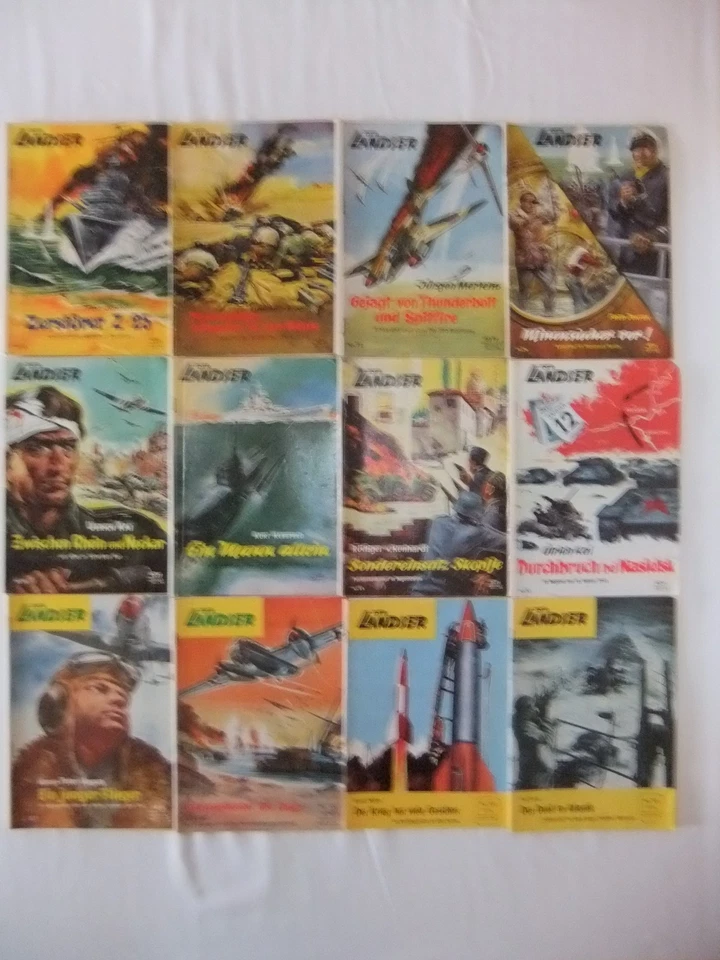 Der Landser, 12 alte Hefte, guter Zustand, siehe Bild - Bild 1 von 1