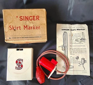 Vintage Sänger Kreide Rock Marker mit Box und Anleitung - Bild 1 von 9