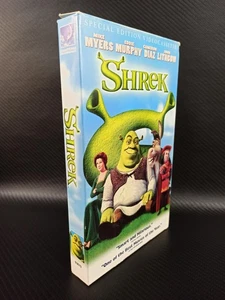 Shrek (VHS, 2001, Mike Myers, Eddie Murphy, Cameron Diaz, John Lithgow) - Picture 1 of 7
