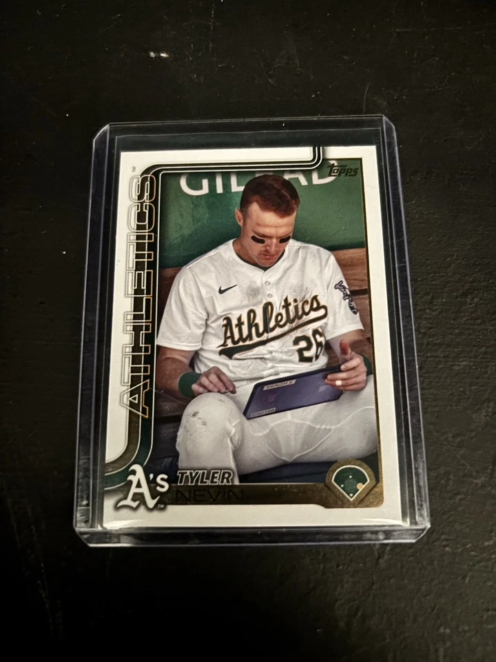 2025 Topps Series Tyler Nevin Golden Mirror Image Variation SSP - Image 1 of 1