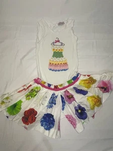 Monnalisa Girls' beautiful stylish little shorts dress for a little Princess - Picture 1 of 1