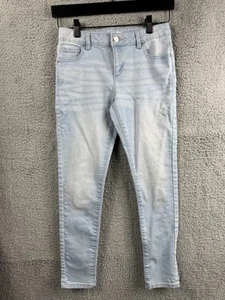 Wonder Nation Skinny Jeans Girls Size 12 Light Blue Wash Cotton / Poly / Stretch - Picture 1 of 13