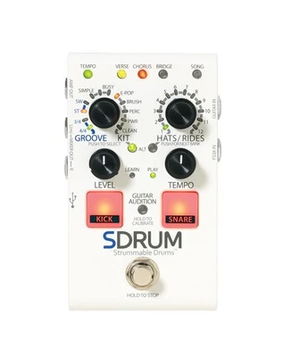 DOD SDRUM Strummable Drums Pedal Drum Machine for Guitar and Bass Players - Image 1 of 2