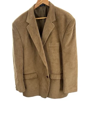 Blazer Roundtree & Yorke Marrón Pana 48R Parches en el Codo Chaqueta Dillard’s Foto 1 de 4