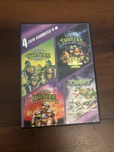 TEENAGE MUTANT NINJA TURTLES 4 DVD SET - TMNT Secret of the Ooze - Picture 1 of 2