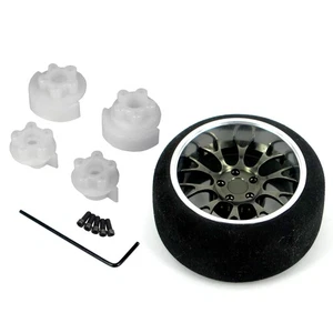 Derim Radio Steering Wheel Transmitter BBS10Y Gunmetal for RC Controllers Japan - Picture 1 of 3