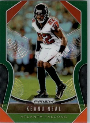2019 Panini Prizm Prizms Green #173 Keanu Neal - FB - Image 1 of 2