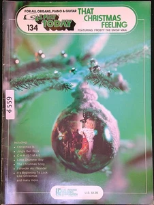E-Z Play Today #134 That Christmas Feeling Piano Organ Guitar Sheet Music 559a - Bild 1 von 11