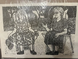 Mary Azarian ANNIE'S GARDEN Kunstdruck signiert ungerahmt * - Bild 1 von 5