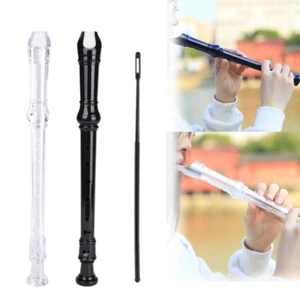 ABS 8 Holes Recorder G Key Germany Type Flute for Student Beginner - Picture 1 of 18