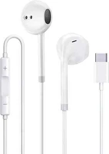 USB C Type C In-Ear Earphones Headphone Earbuds for Samsung Google Huawie Honor - Picture 1 of 8