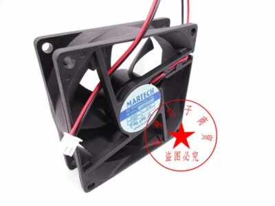1x 80mm chassis inverter cooling fan 2pin P1248025HS1N 8025 24V 0.14A - Image 1 of 3