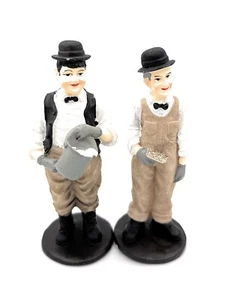 Rare.Laurel and Hardy Collectible 4.5” Tall Figurines. K’s Collection.Painters - Picture 1 of 5