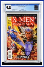 X-Men Black Sun #2 CGC Graded 9.8 Marvel November 2000 White Pages Comic Book