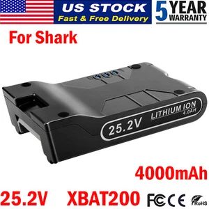 25.2V 4.0Ah Li-ion Replacement Battery for Shark Cordless Vacuums XBAT200 IF201 - Picture 1 of 11