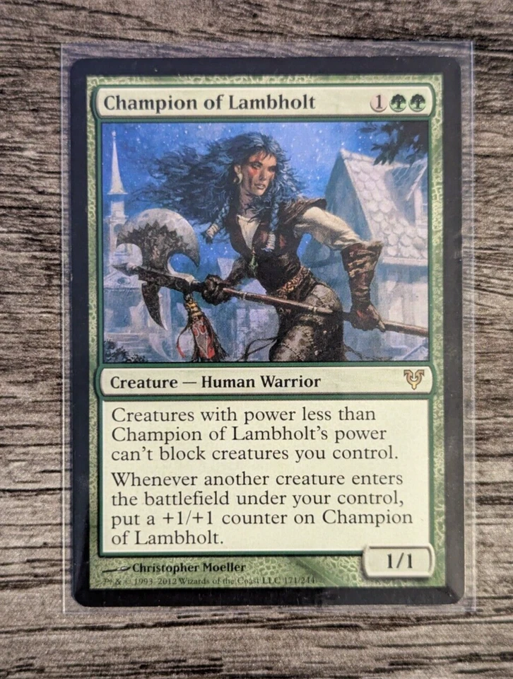 MTG: Champion of Lambholt (Avacyn Restored)(Rare) - Image 1 of 1