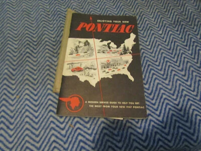 Pontiac Torpedo Streamliner 1947 Chieftain guía de servicio manual de servicio de taller Foto 1 de 3