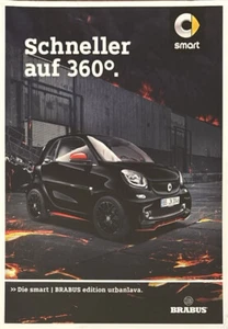 Smart und Smart Cabrio BRABUS EDITION URBANLAVA Prospekt Brochure 03/2016 - Picture 1 of 1