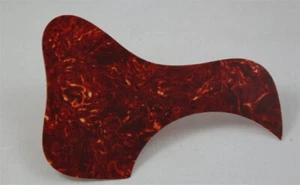 Golpeador de guitarra placa rascadora Gibson estilo L-00/J-35 rojo tortuga mano izquierda - Imagen 1 de 1