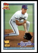 1991 Topps Kevin Appier Kansas City Royals #454