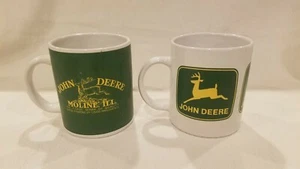 John Deere Keramik Kaffeebecher Gibson 2 Stück - Bild 1 von 6