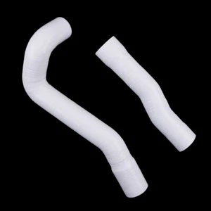white SILICONE RADIATOR HOSE For 1999 2000-2005 2006 BMW E46 M3 330/328/325 6cy - Picture 1 of 7