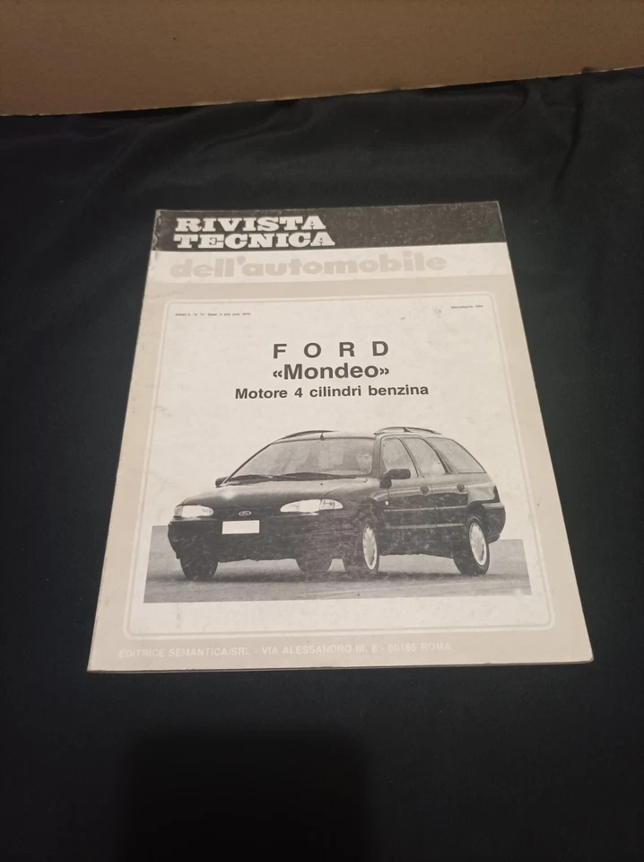 Rivista Tecnica dell'Automobile Ford Mondeo Benzina. - Immagine 1 di 1