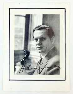 Grumiaux, Arthur. (1921-1986): Signed Photograph VIOLINIST - Picture 1 of 1