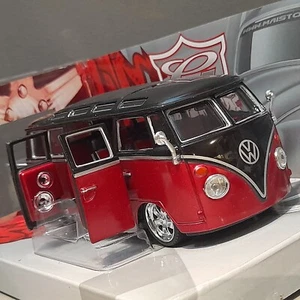 Volkswagen Van Samba VW Vdub Maisto G-Ridez V Bugz 1:25 Scale Diecast Metal - Picture 1 of 24