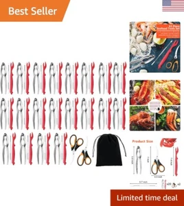 63 Pcs Seafood Tools Set, Crab Crackers and Tools, Lobster Crackers and Picks... - Picture 1 of 9