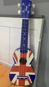 Stagg Soprano Ukulele with Union Jack design - Picture 1 of 12
