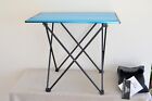 Mssohkan Outdoor Blue Aluminum Portable Camping Table New