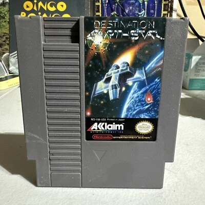Destination Earthstar (Nintendo Entertainment System, NES, 1990) Authentic - Image 1 of 2