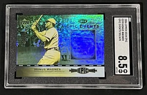 2004 UPPER DECK EPIC HONUS WAGNER EVENTS SP #d 501/675 GRADED SGC 8.5 ! - Picture 1 of 2