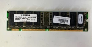 SIEMENS HYS64V8300GU-8-B CL2 64MB 100MHz 168pin PC100-222-620 Memory ~ - Picture 1 of 4