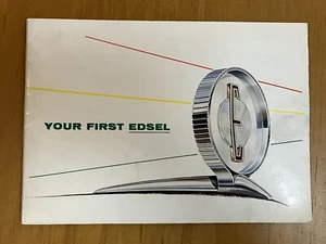 Your First Edsel 1957 Ford Motor Company Manual Book - Picture 1 of 9