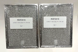 PACK de 2 filtros de grasa de aluminio nuevos para Frigidaire 5304440336 - Hecho en EE. UU. - Imagen 1 de 4