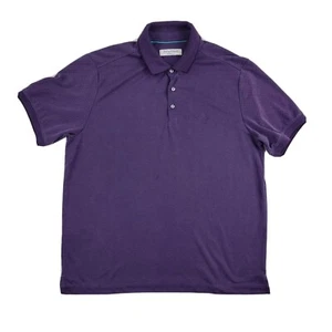 Tommy Bahama Island Zone Mens Polo Shirt L Purple Short Sleeve - Picture 1 of 5
