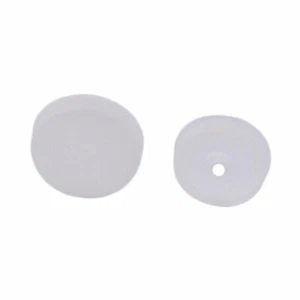 CRL White Countersunk large Snap Cap Screw Covers 100 Pack SC91C40 - Picture 1 of 2