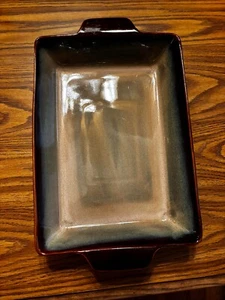VTG Sango NOVA BROWN 4933 Rectangle Baker Casserole Lasagna 13" x 9" - Picture 1 of 2