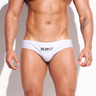 Traje de baño para hombre calzoncillos tiro bajo sexy playa surf traje de baño Foto 1 de 4