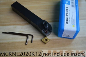 MCKNL2020K12 20*125mm herramienta de torneado de torno soporte exterior herramientas indexables para CNMG12 - Imagen 1 de 2