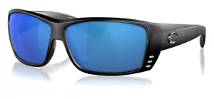 Costa Del Mar CAT CAY Polarized Sunglasses Blackout / 580P Blue Mirror Lens - Picture 1 of 3