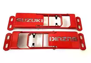 Suzuki Samurai Sierra Gypsy Door Hinge Step Foot Peg Metal Foldable Red |Fit For - Picture 1 of 14