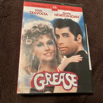 Grease DVD 1978 Film John Travolta Olivia Newton-John (2002 Widescreen) NEW - Image 1 of 4
